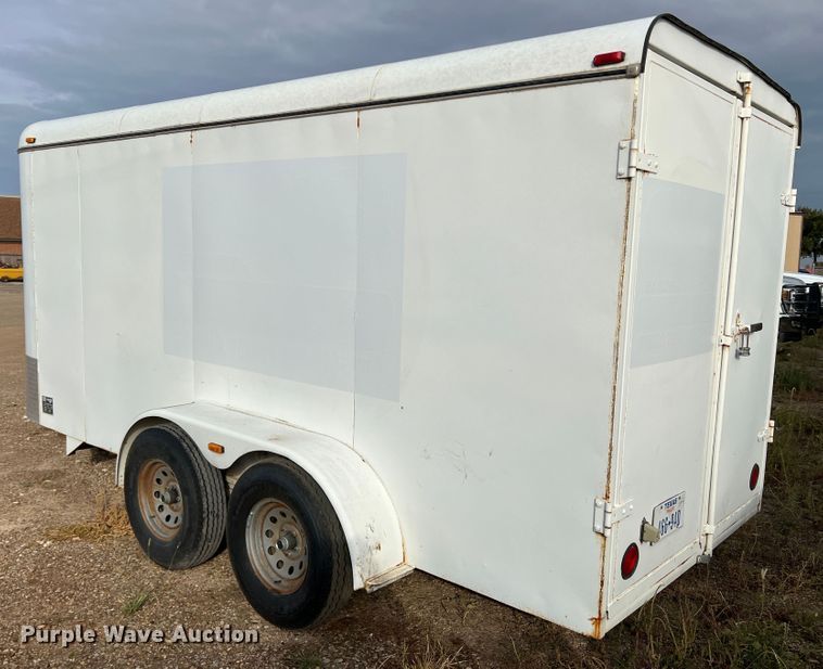 image for item DN5207 1995 CM  enclosed cargo trailer