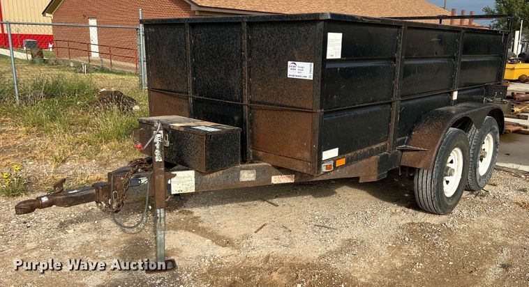 image for item DN5209 2010 Custom Built  dump trailer