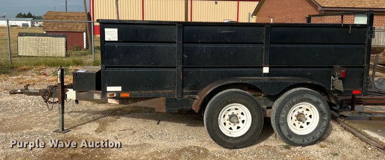 image for item DN5209 2010 Custom Built  dump trailer