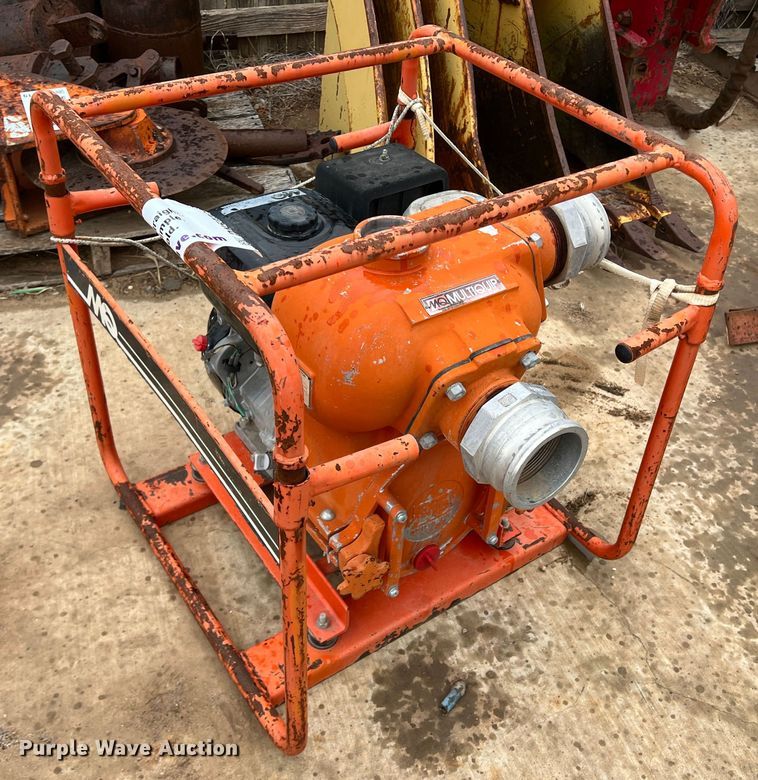 Multiquip 4X4 pump in Amarillo, TX Item DN5220 sold Purple Wave