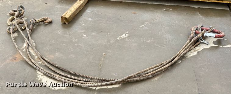 image for item DN5228 (4) American Sling rigging cables