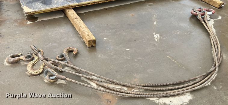 image for item DN5228 (4) American Sling rigging cables