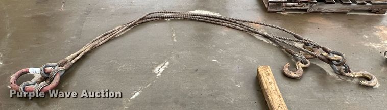 image for item DN5228 (4) American Sling rigging cables