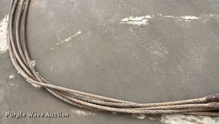image for item DN5228 (4) American Sling rigging cables