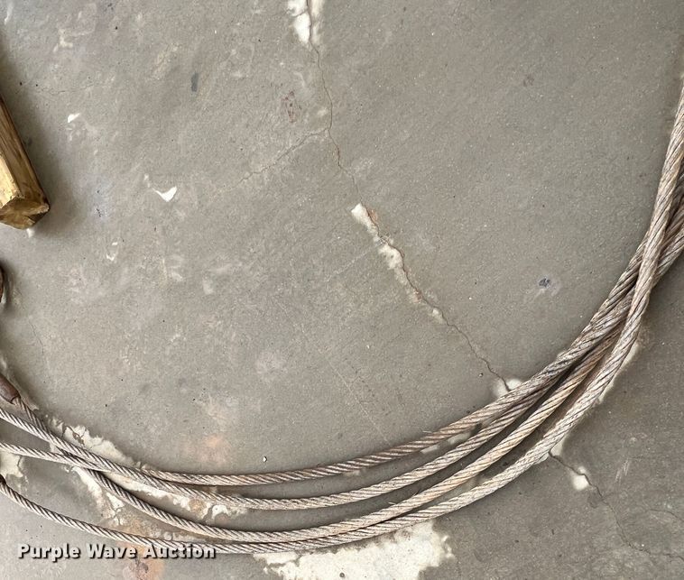 image for item DN5228 (4) American Sling rigging cables