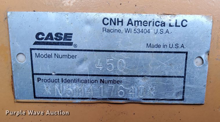 image for item DN6878 2005 Case 450  skid steer loader