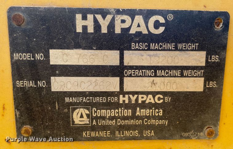 image for item DN8000 Hypac C766C  double drum vibratory roller