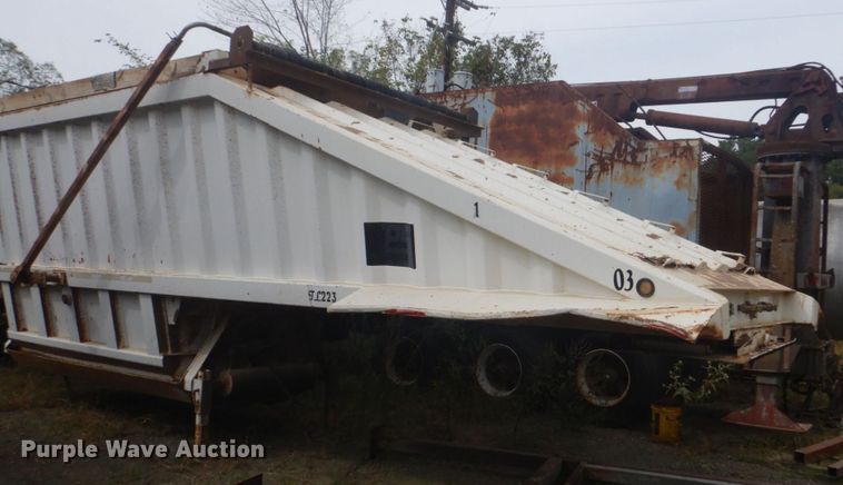 image for item DO1623 1994 CPS  bottom dump trailer