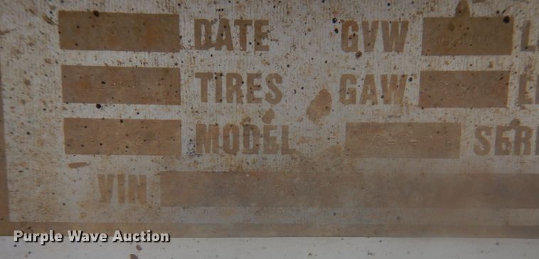 image for item DO1623 1994 CPS  bottom dump trailer