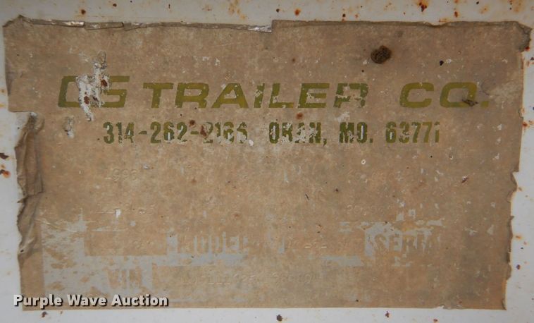 image for item DO1624 1994 CPS  bottom dump trailer