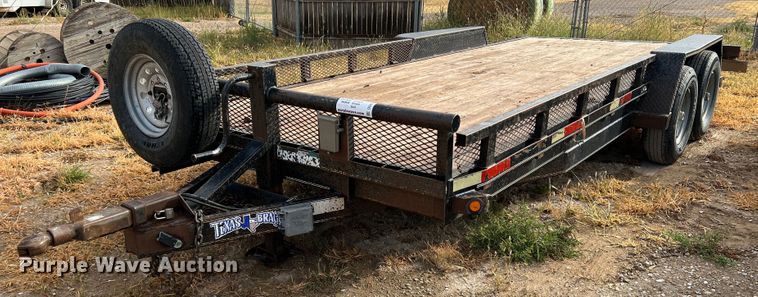 image for item DO8775 2011 Texas Bragg  equipment trailer