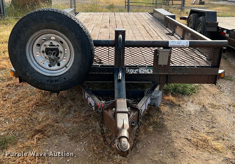 image for item DO8775 2011 Texas Bragg  equipment trailer