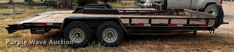 image for item DO8775 2011 Texas Bragg  equipment trailer