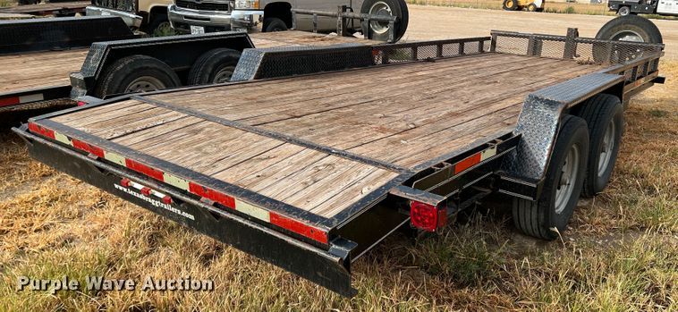 image for item DO8775 2011 Texas Bragg  equipment trailer