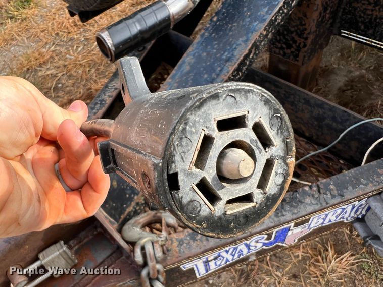 image for item DO8775 2011 Texas Bragg  equipment trailer