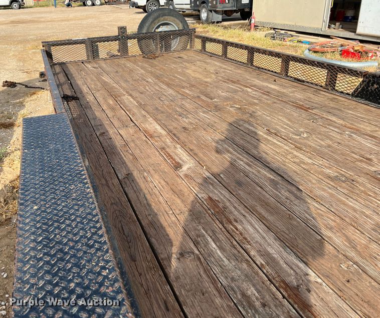 image for item DO8775 2011 Texas Bragg  equipment trailer