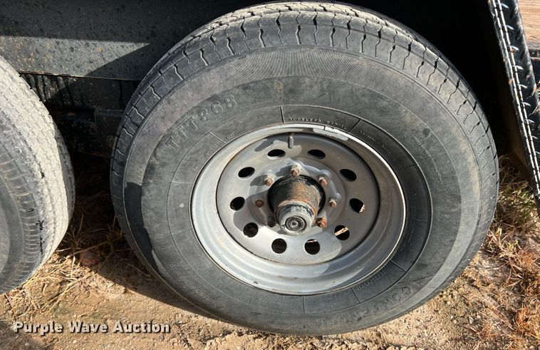 image for item DO8775 2011 Texas Bragg  equipment trailer