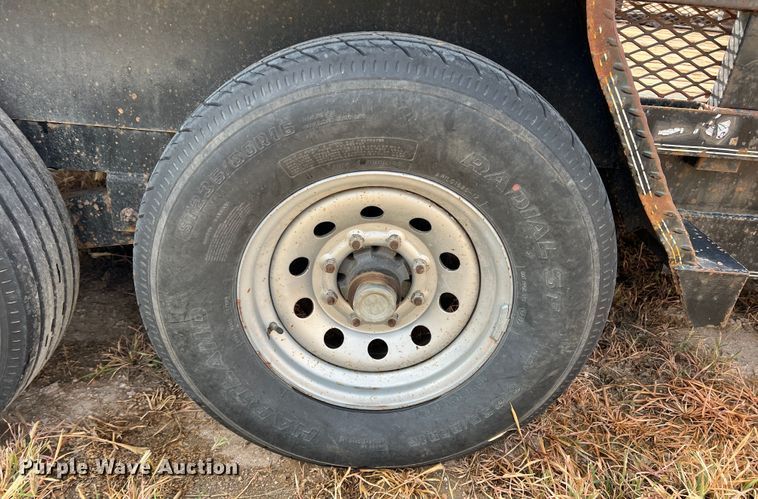 image for item DO8775 2011 Texas Bragg  equipment trailer