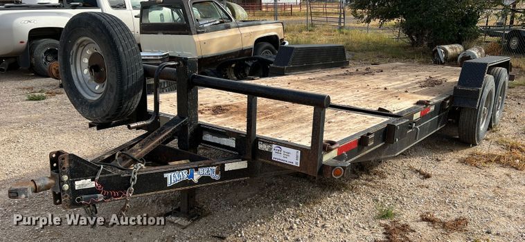 image for item DO8776 2013 Texas Bragg  tilt deck equipment trailer