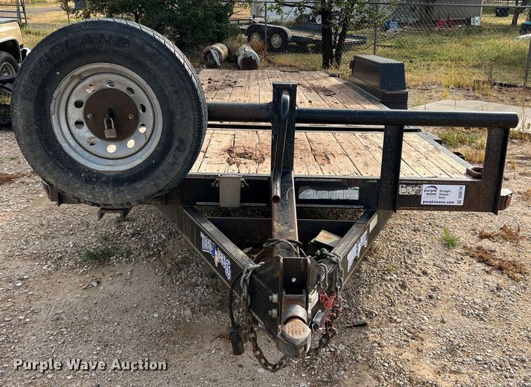 image for item DO8776 2013 Texas Bragg  tilt deck equipment trailer