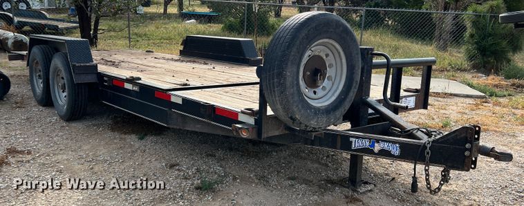 image for item DO8776 2013 Texas Bragg  tilt deck equipment trailer
