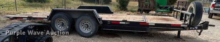 image for item DO8776 2013 Texas Bragg  tilt deck equipment trailer