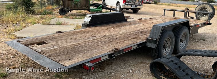 image for item DO8776 2013 Texas Bragg  tilt deck equipment trailer