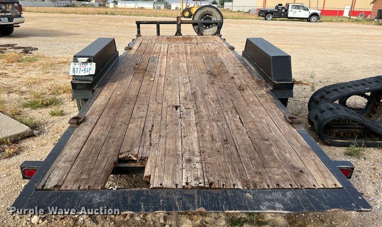 image for item DO8776 2013 Texas Bragg  tilt deck equipment trailer