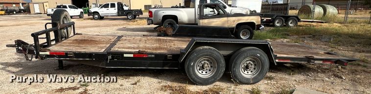 image for item DO8776 2013 Texas Bragg  tilt deck equipment trailer