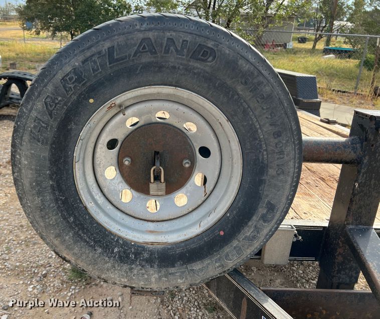 image for item DO8776 2013 Texas Bragg  tilt deck equipment trailer
