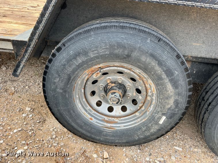 image for item DO8776 2013 Texas Bragg  tilt deck equipment trailer