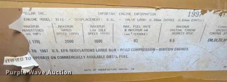 image for item DO8777 1997 Caterpillar D5M XL  dozer