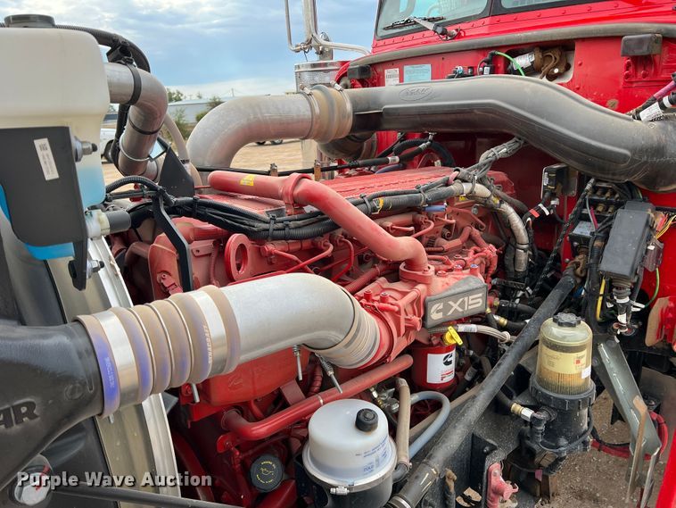 image for item DO8783 2021 Peterbilt 389  Figure 8 fiber optic reel truck