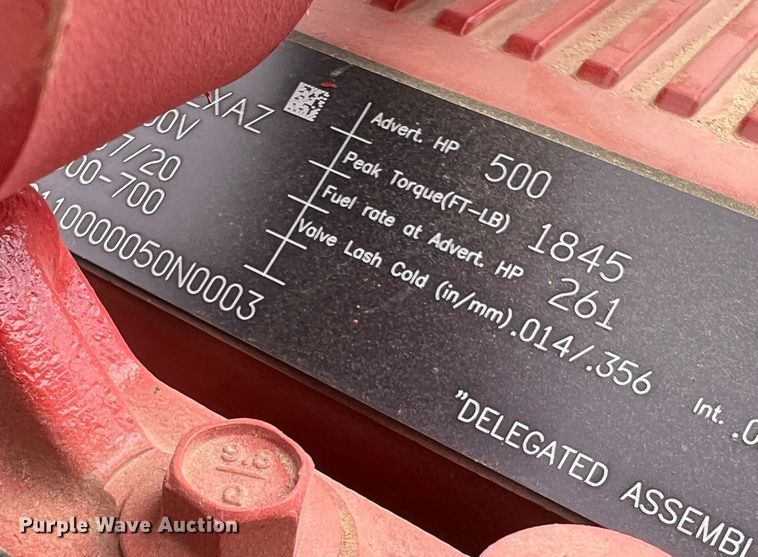 image for item DO8783 2021 Peterbilt 389  Figure 8 fiber optic reel truck