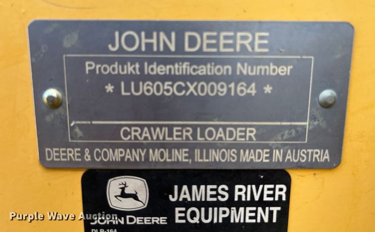 image for item DP4841 2007 John Deere 605C  track loader