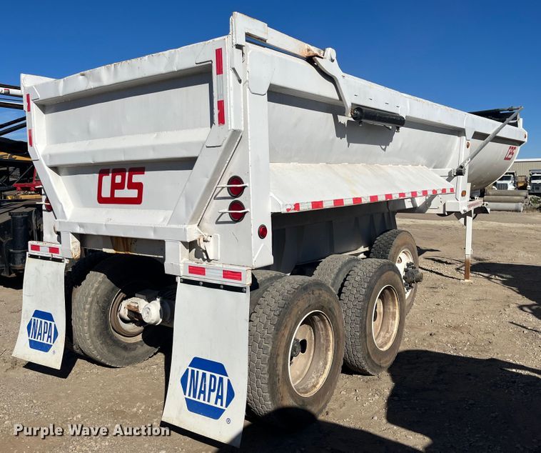 image for item DQ4875 2006 CPS TSTD28  end dump trailer