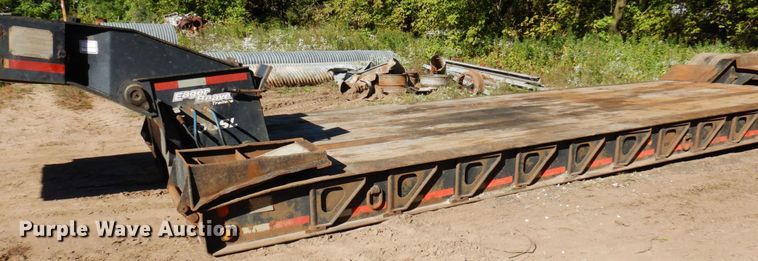 image for item DR0547 1989 Eager Beaver 60GSL  lowboy equipment trailer