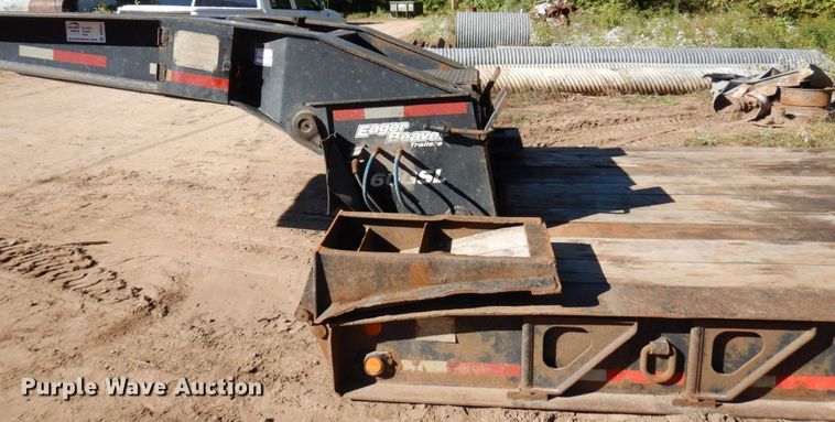 image for item DR0547 1989 Eager Beaver 60GSL  lowboy equipment trailer