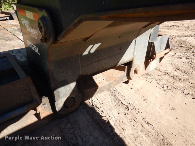 image for item DR0547 1989 Eager Beaver 60GSL  lowboy equipment trailer