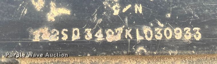 image for item DR0547 1989 Eager Beaver 60GSL  lowboy equipment trailer