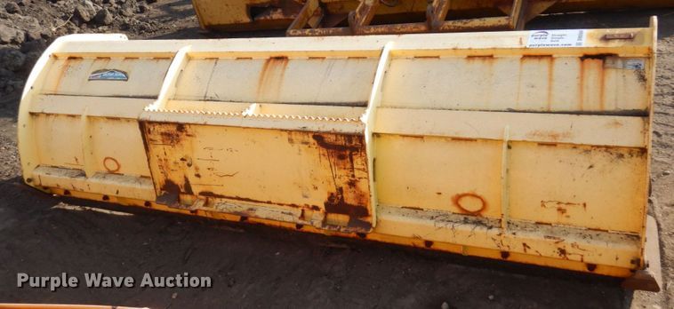 image for item DR0564 Snow Wolf  120"W skid steer snow pusher