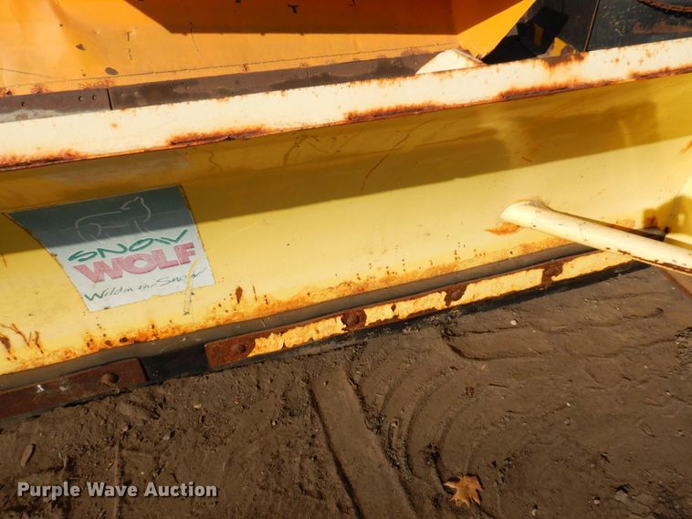image for item DR0564 Snow Wolf  120"W skid steer snow pusher
