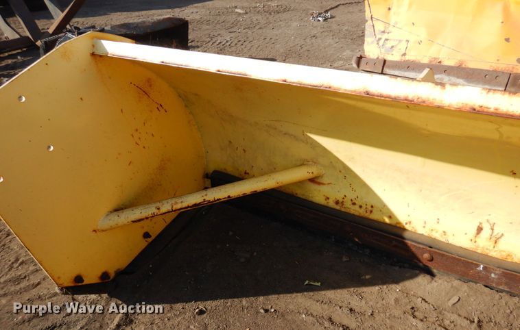 image for item DR0564 Snow Wolf  120"W skid steer snow pusher