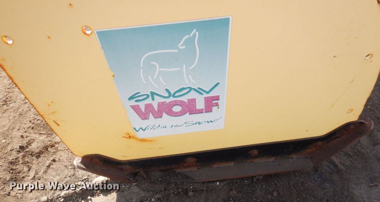 image for item DR0564 Snow Wolf  120"W skid steer snow pusher
