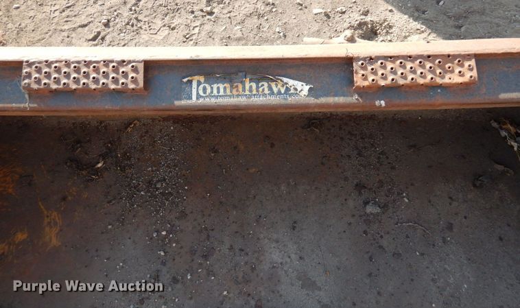 image for item DR0567 Tomahawk  66"W skid steer bucket