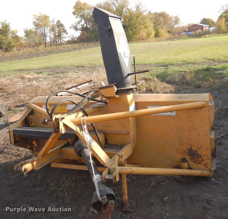 image for item DR0568 Lorenz  8'W snow blower