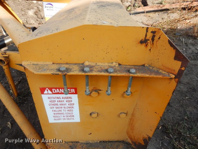 image for item DR0568 Lorenz  8'W snow blower