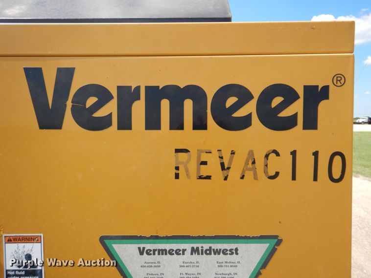 image for item DR2043 2011 Vermeer ML V500LE-HD  vacuum excavator