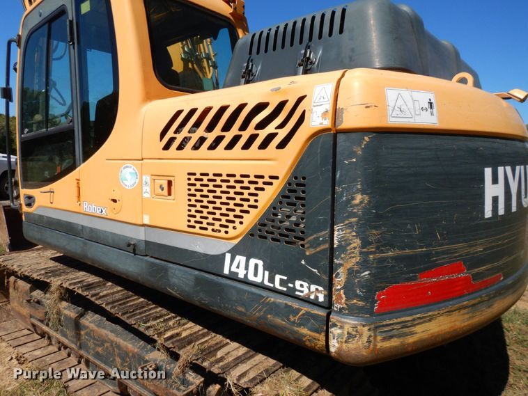 image for item DS1417 2014 Hyundai Robex 140LC-9A  excavator