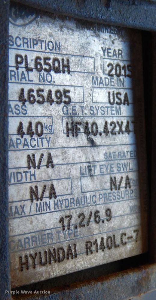 image for item DS1417 2014 Hyundai Robex 140LC-9A  excavator